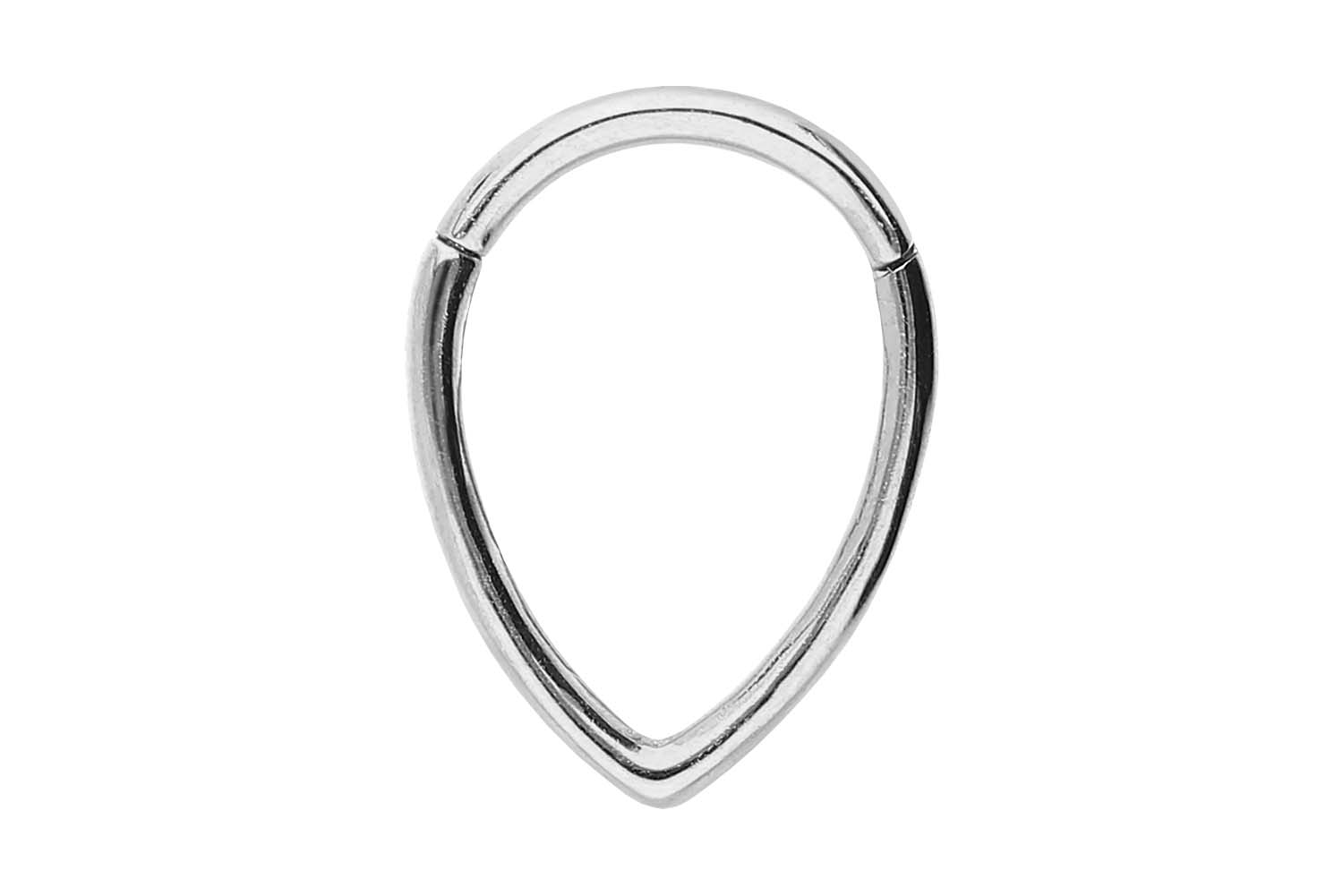 Chirurgenstahl Segmentring Clicker Piercing TROPFEN